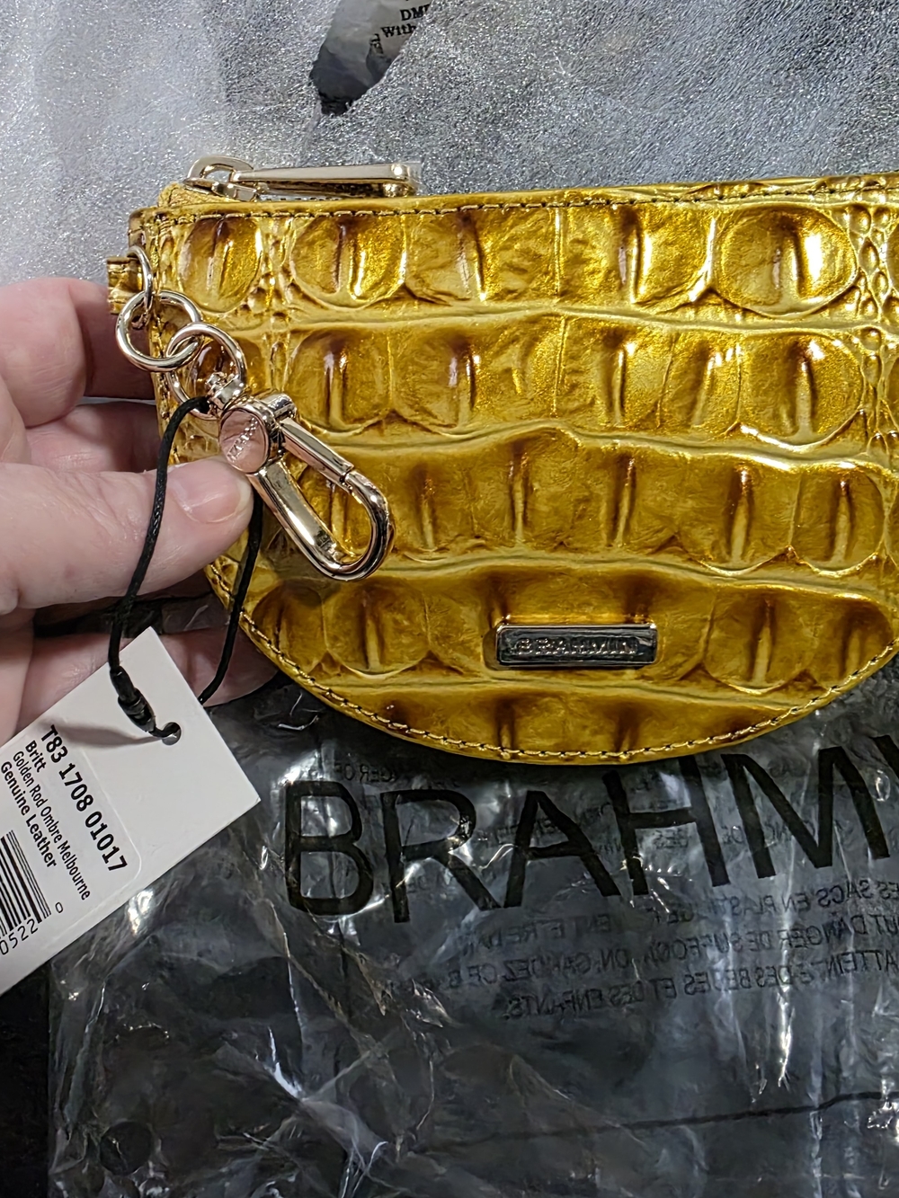 Brahmin Britt Golden Rod
